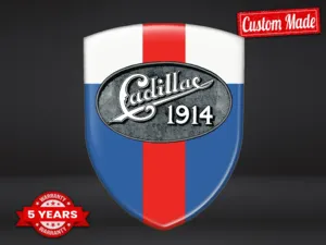 Cadillac Etiqueta Impermeable Resistente Limitada Universal